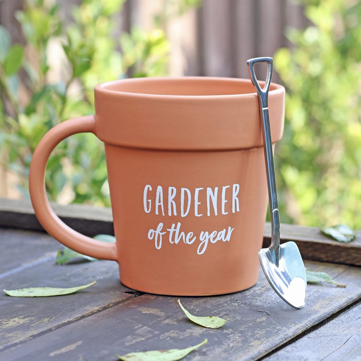 Gardener Pot Mug & Spoon