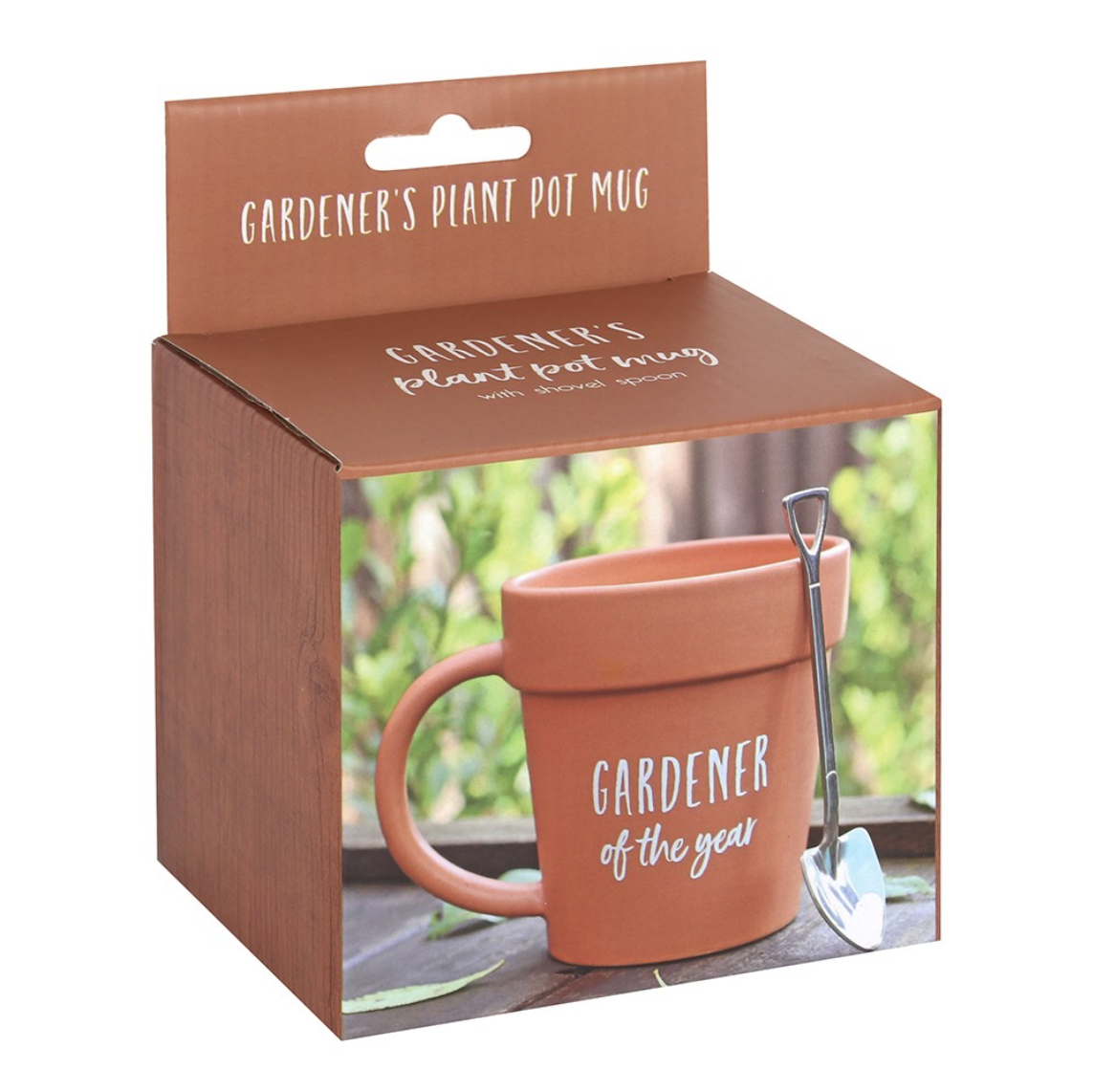 Gardener Pot Mug & Spoon - Image 2