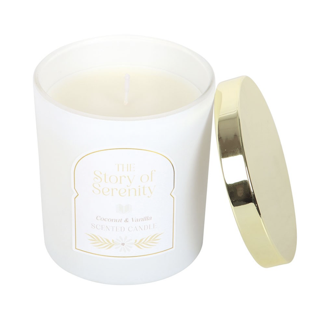 Serenity Coconut & Vanilla Candle - Image 3