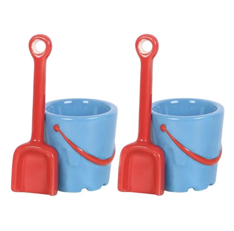 Egg Cups & Spade Spoon