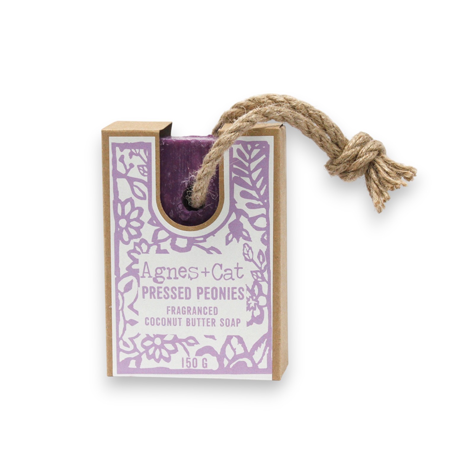 Peonie Soap On A Rope
