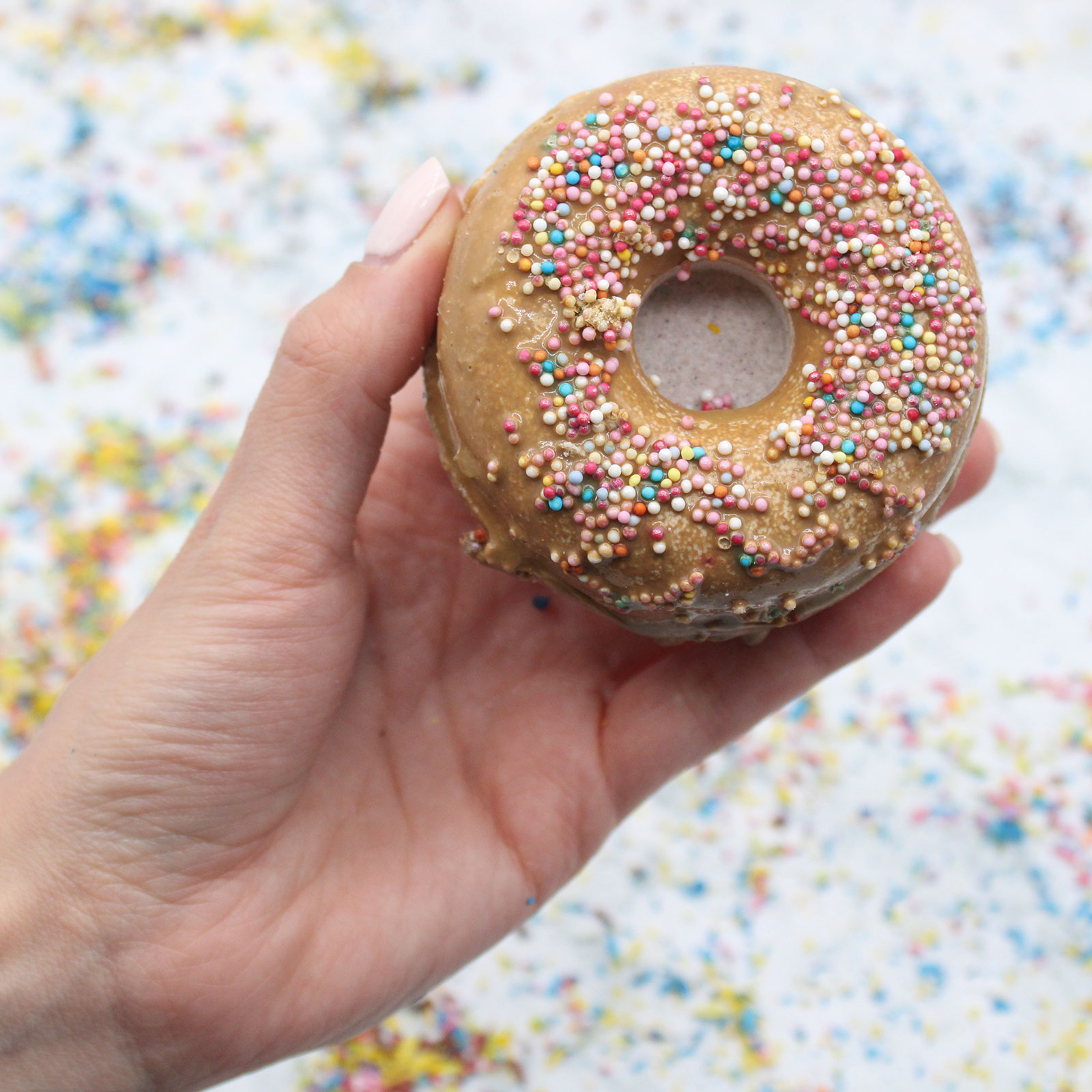 Toffee & Caramel Donut