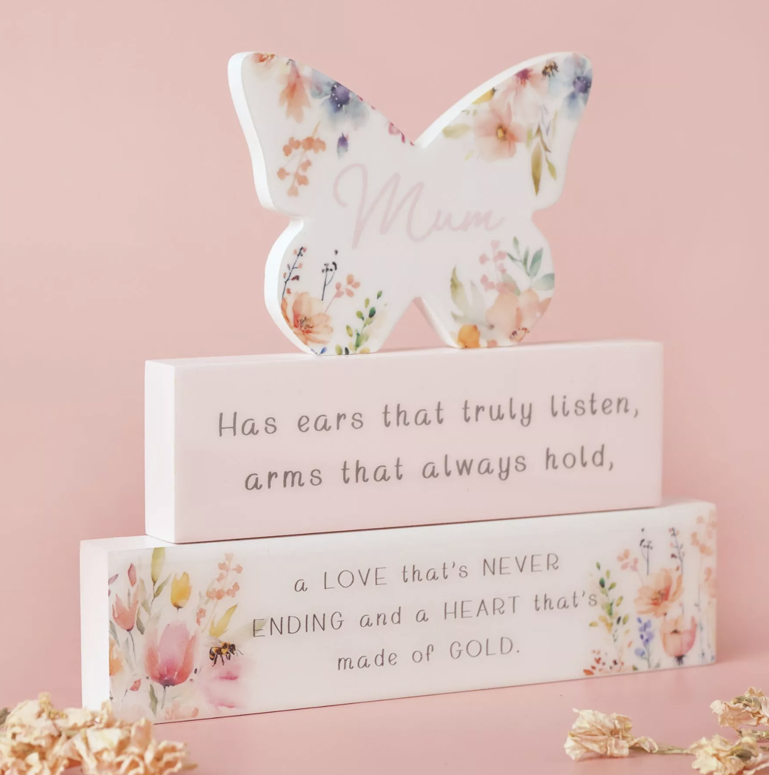 Stacking Mum Plaque