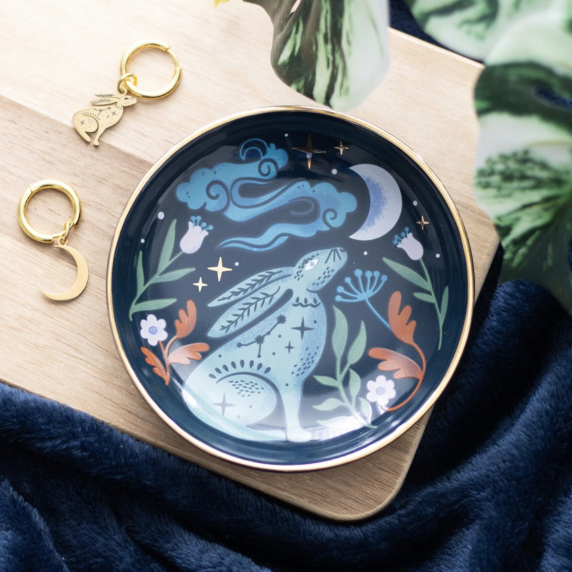 Hare Trinket Dish