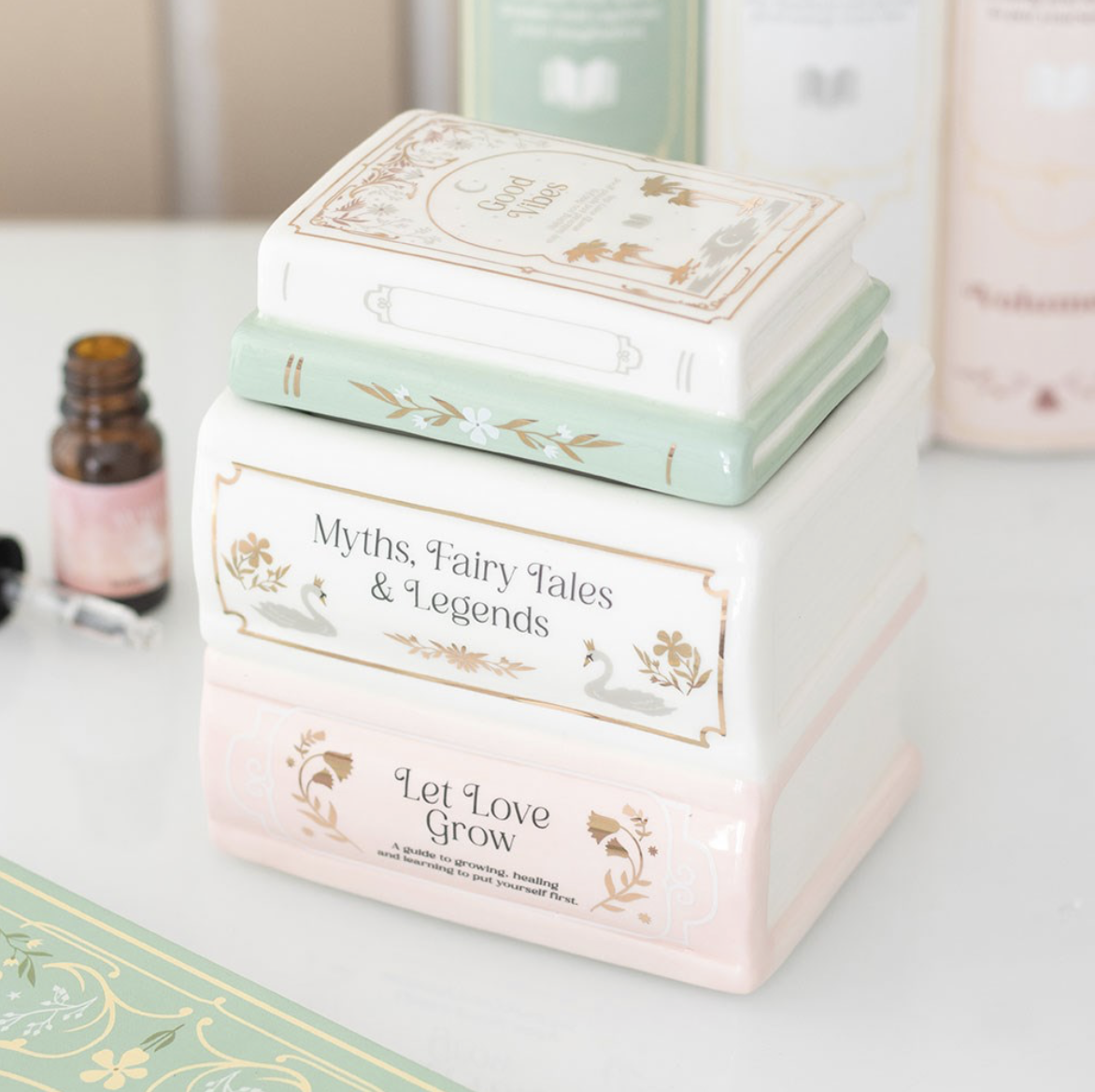 Book Stack Oil & Wax Warmer