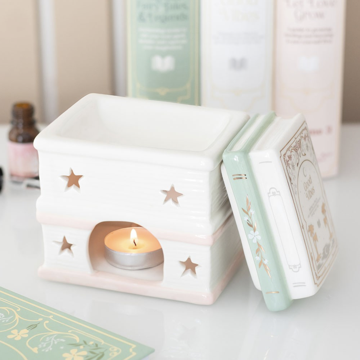 Book Stack Oil & Wax Warmer - Image 2