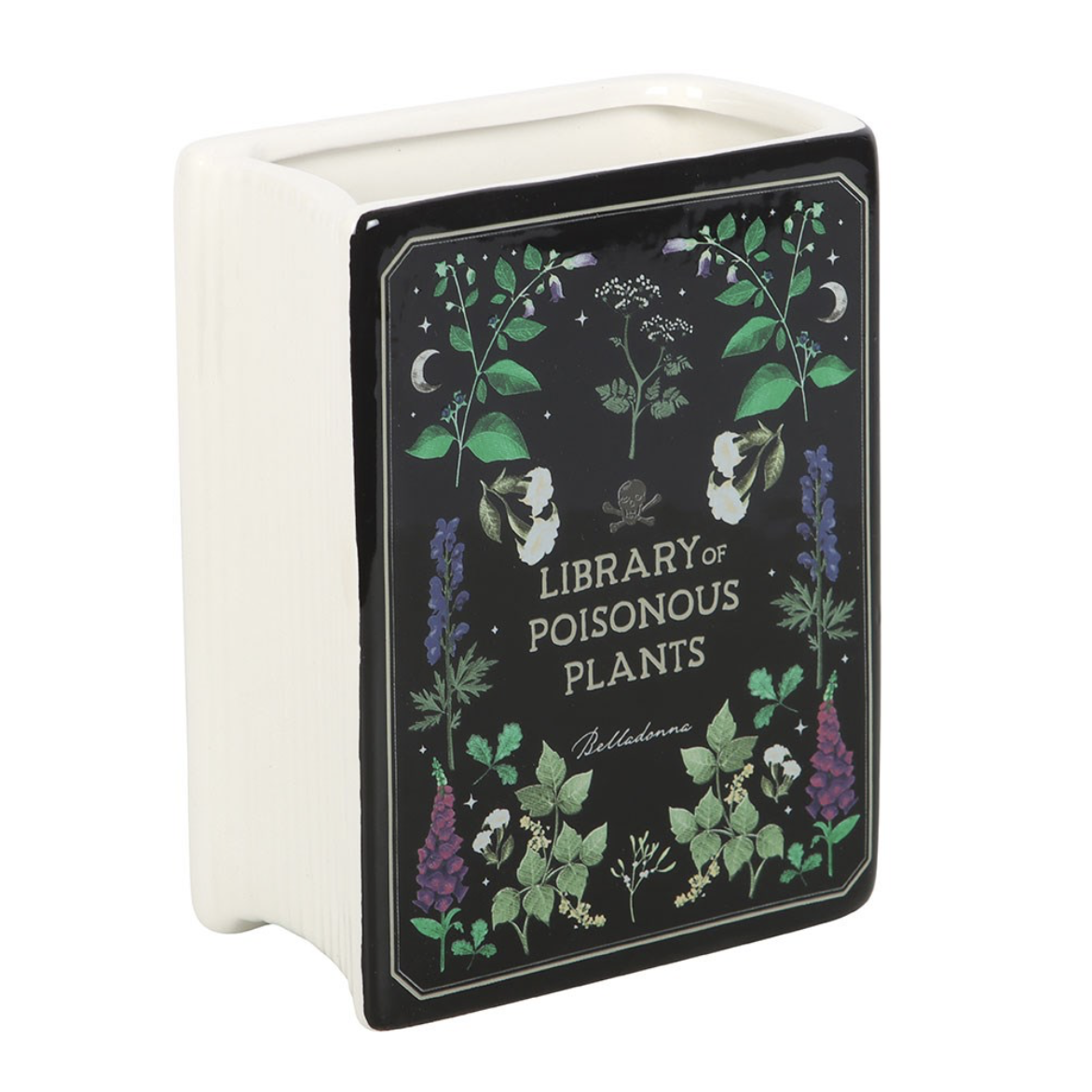 Poisonous Plants Book Shaped Vase - Image 3