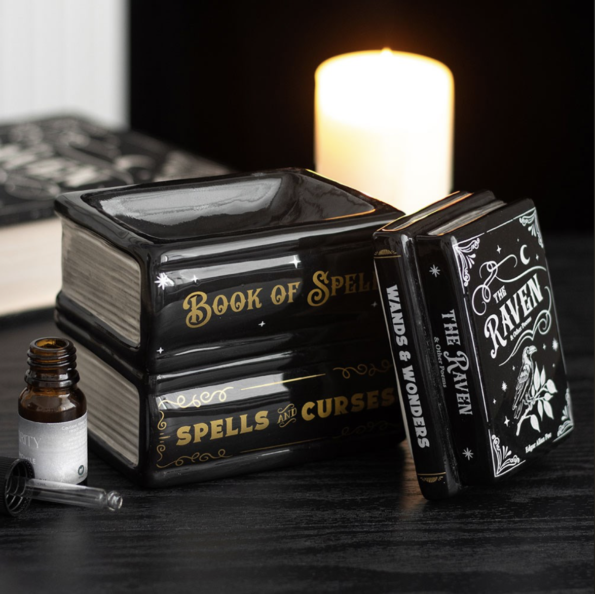 Book Of Spells Oil & Wax Burner - Image 2