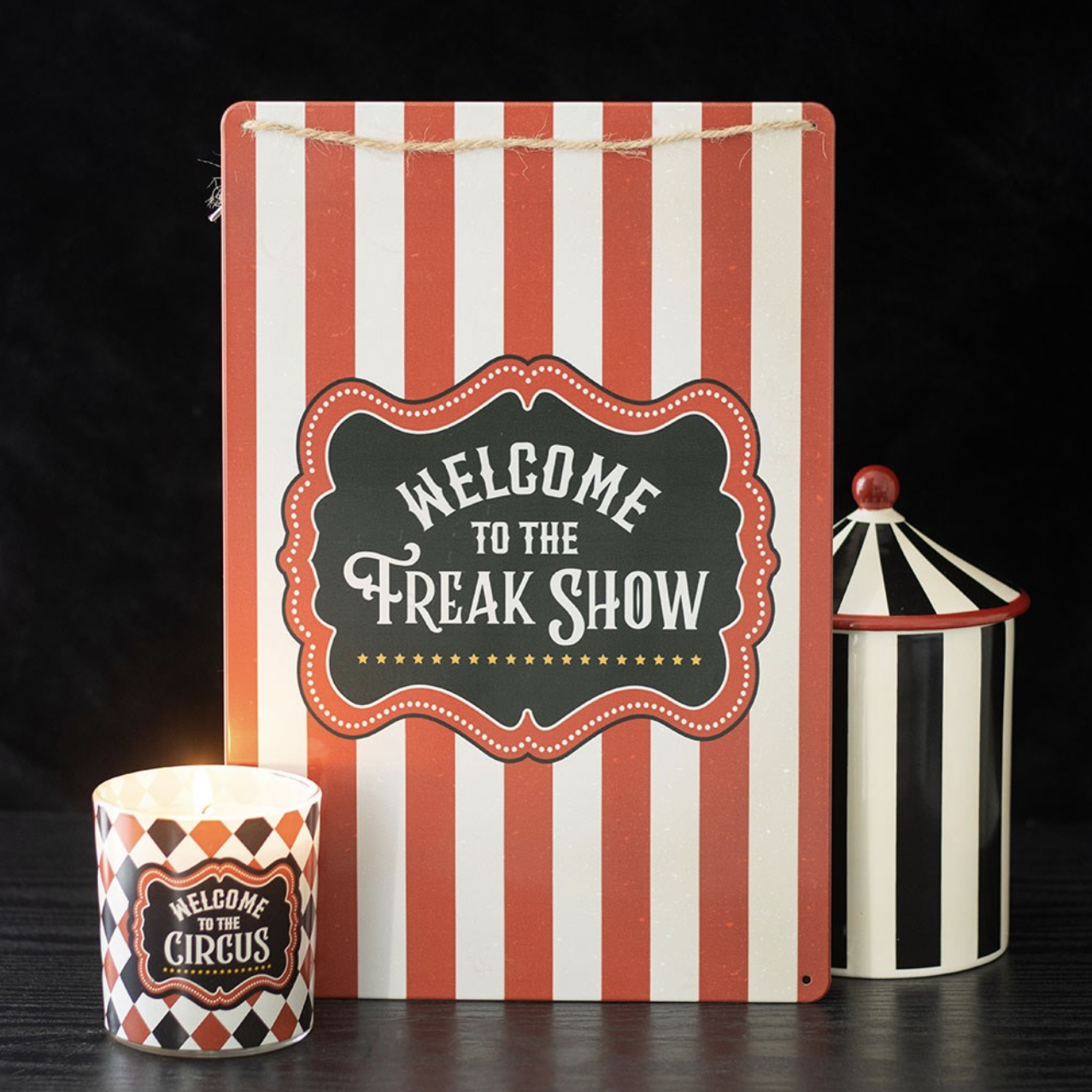 Freak Show Metal Sign