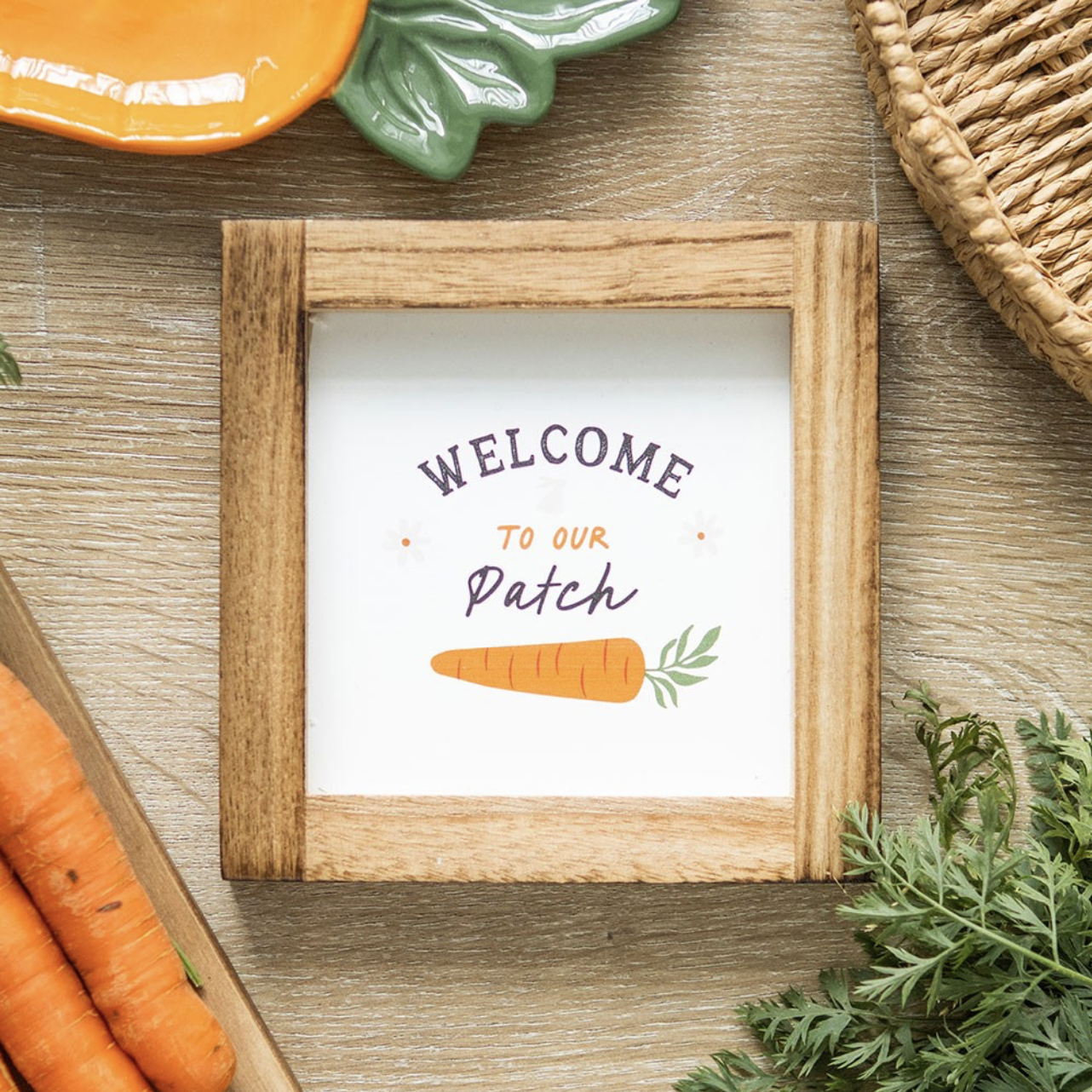 Welcome Frame Sign