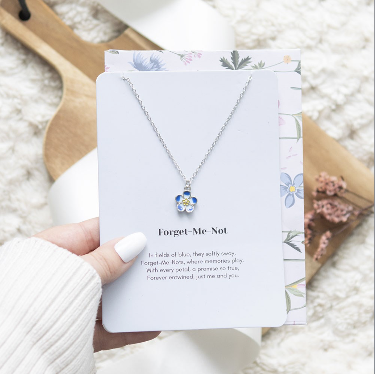 Forget-Me-Not Necklace