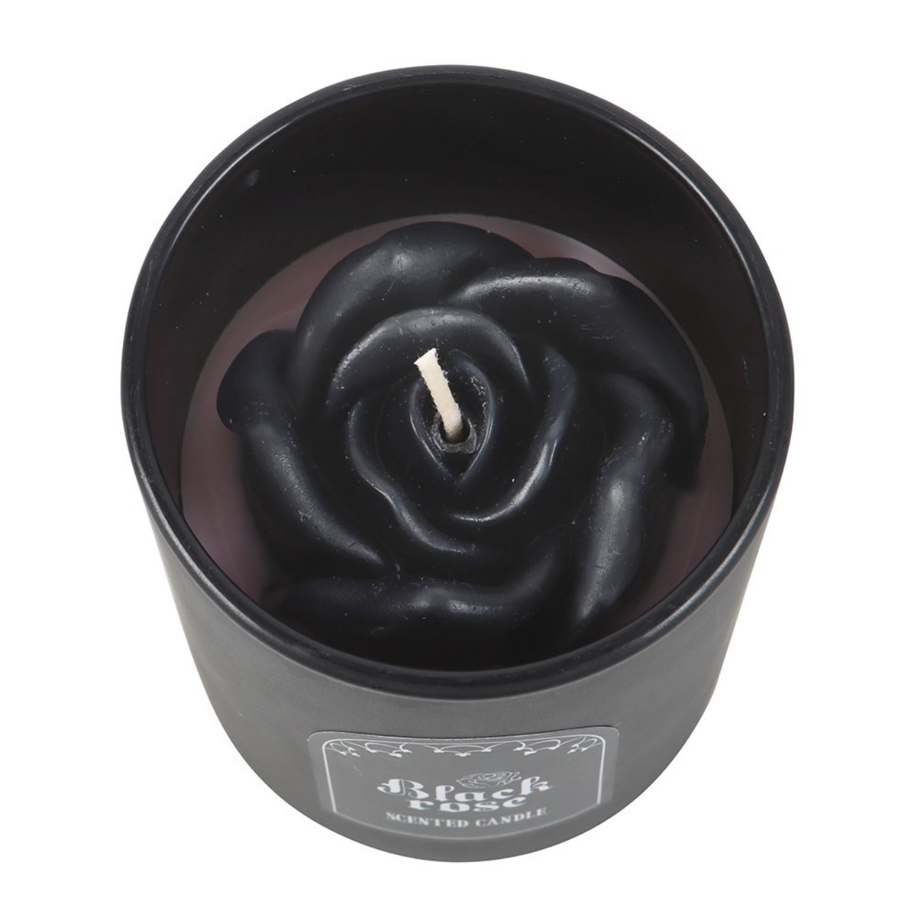 Black Rose Candle - Image 2