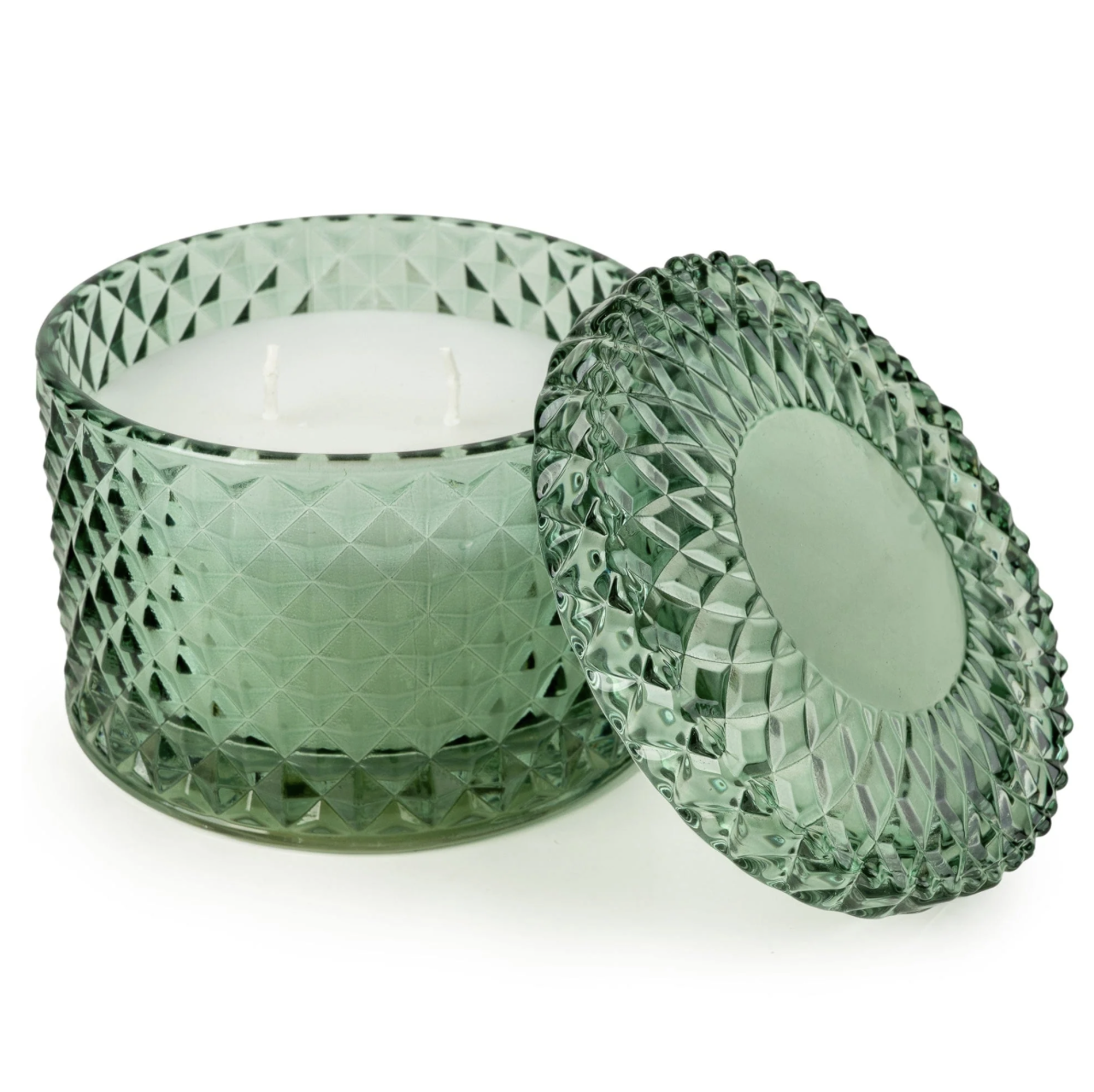 Round Embossed Jar Candle - Image 2