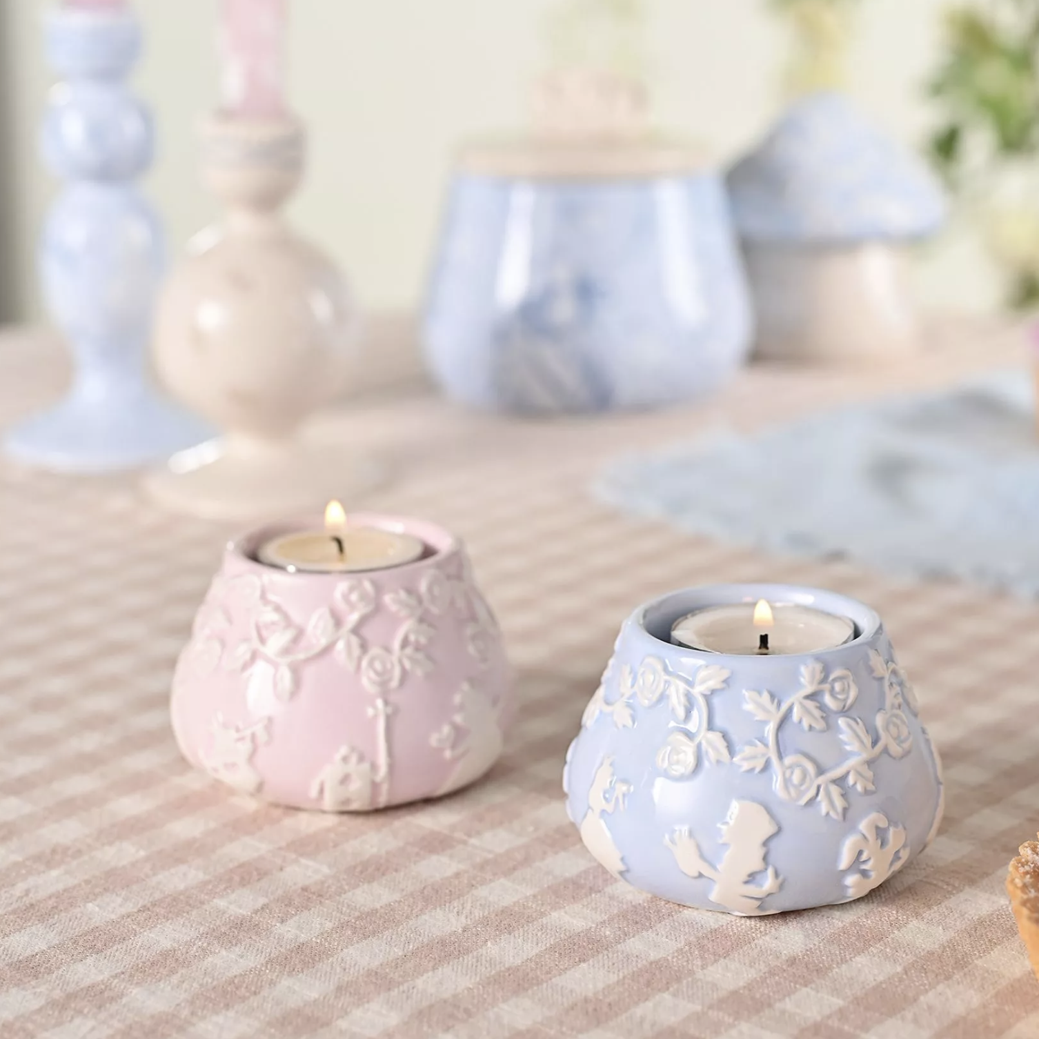 Wonderland T-light Holders