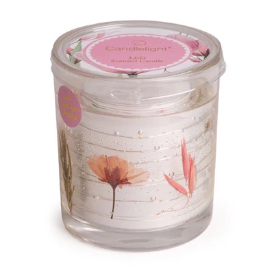 LED Pink Flower Candle - Image 3