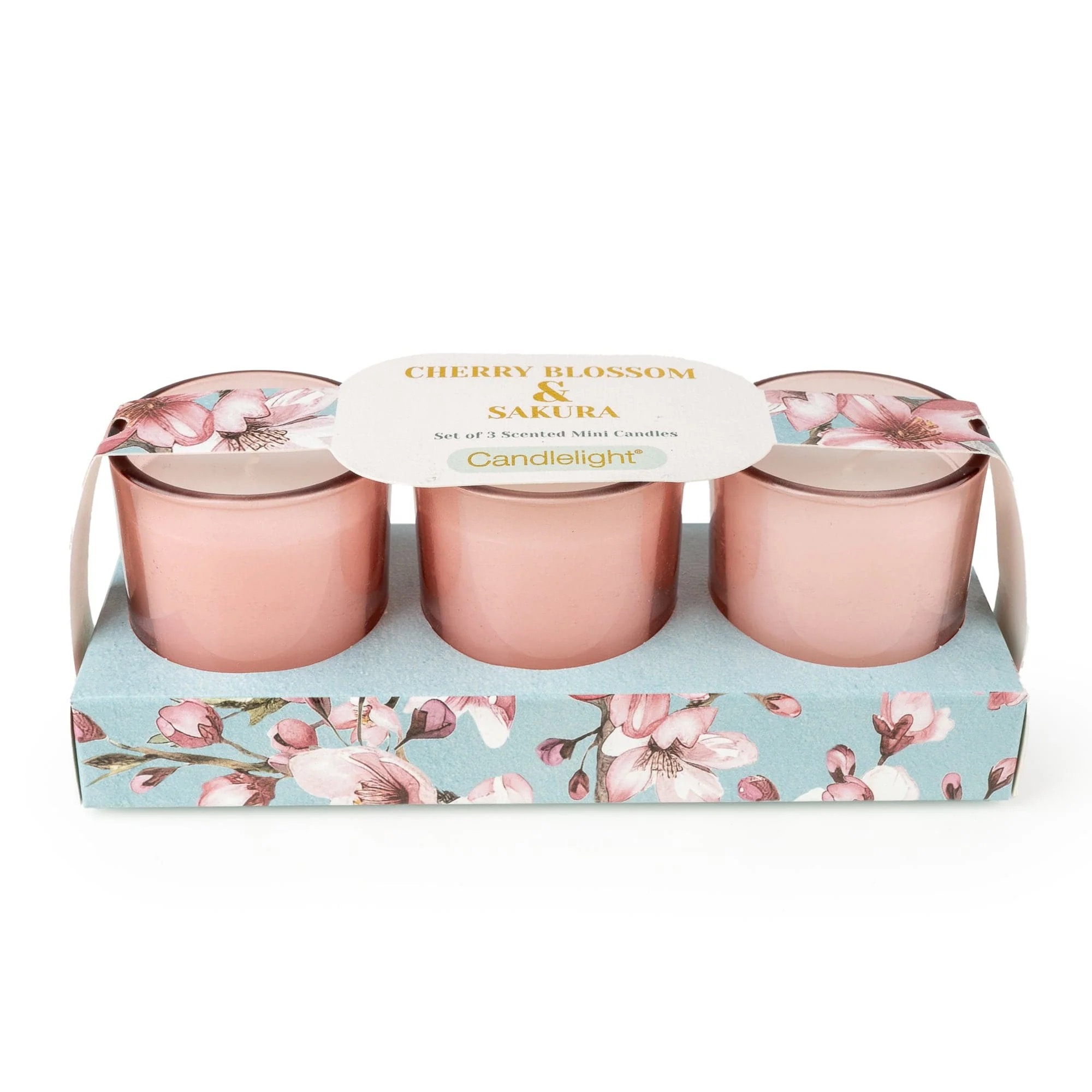 Cherry Blossom Candle Set