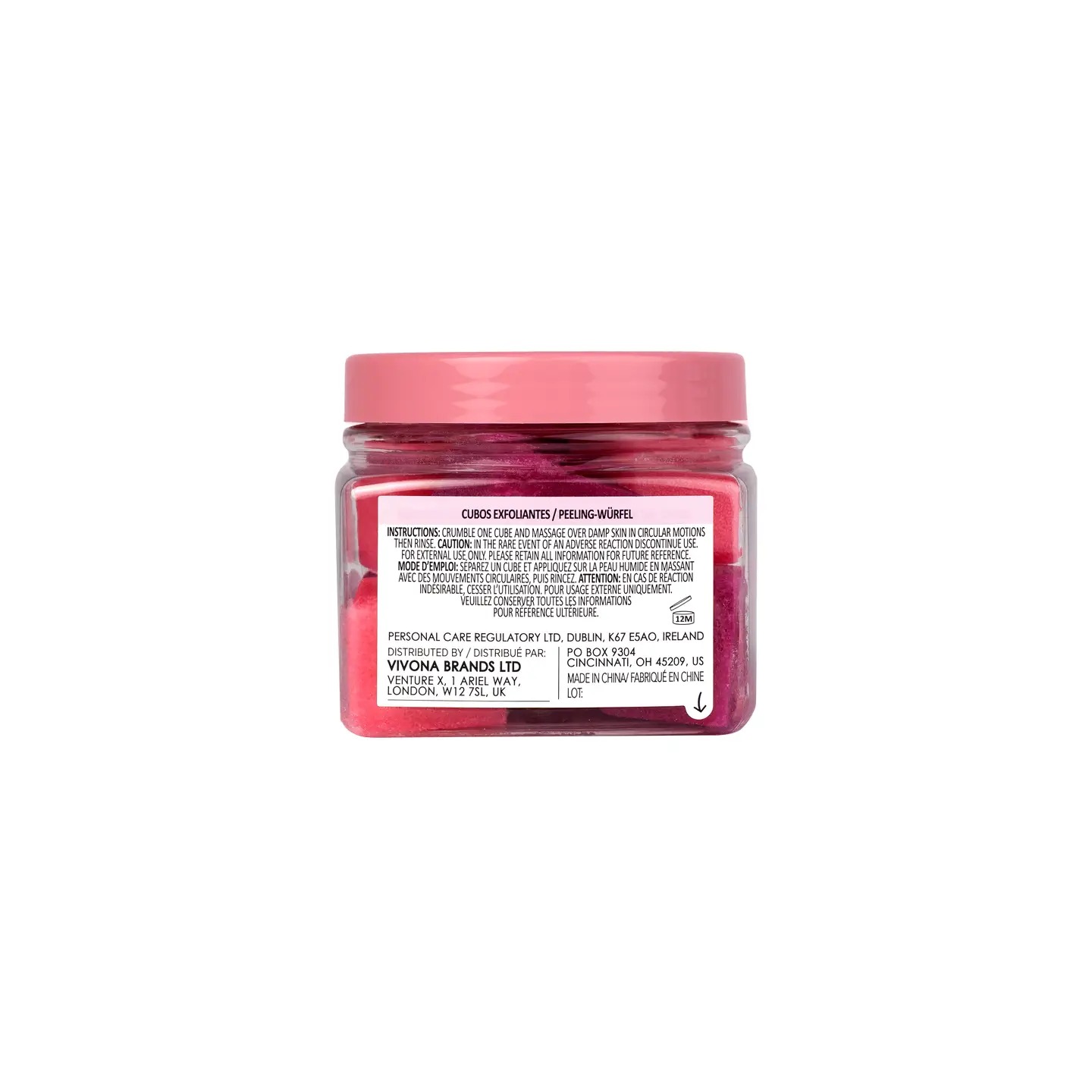 Rose Exfoliating Cubes - Image 2