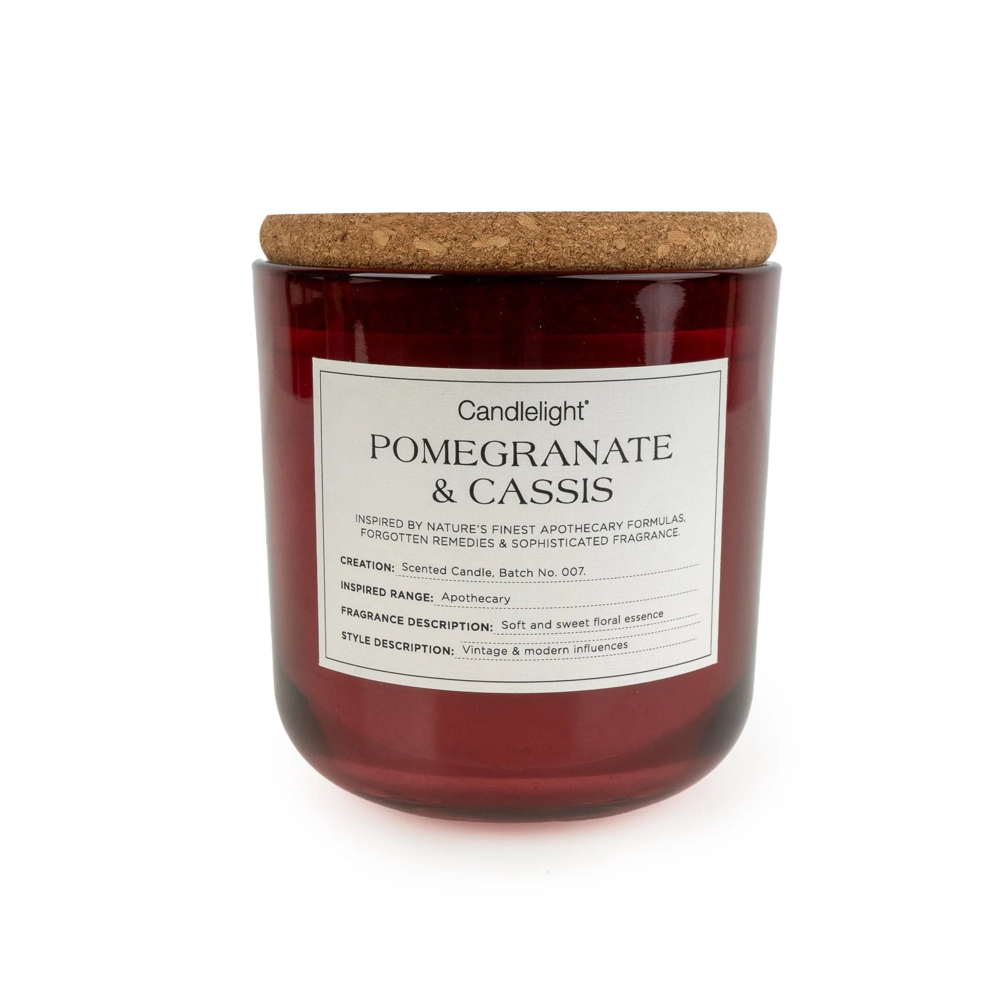 Cassis Candle Jar