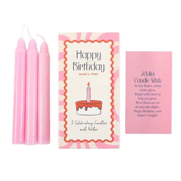 Birthday Candles & Box
