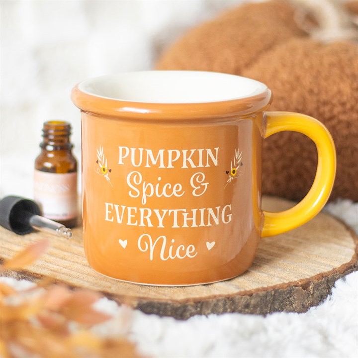 Pumpkin Mug Oil Burner