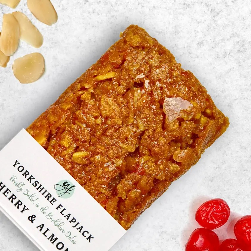 Cherry & Almond Flapjack
