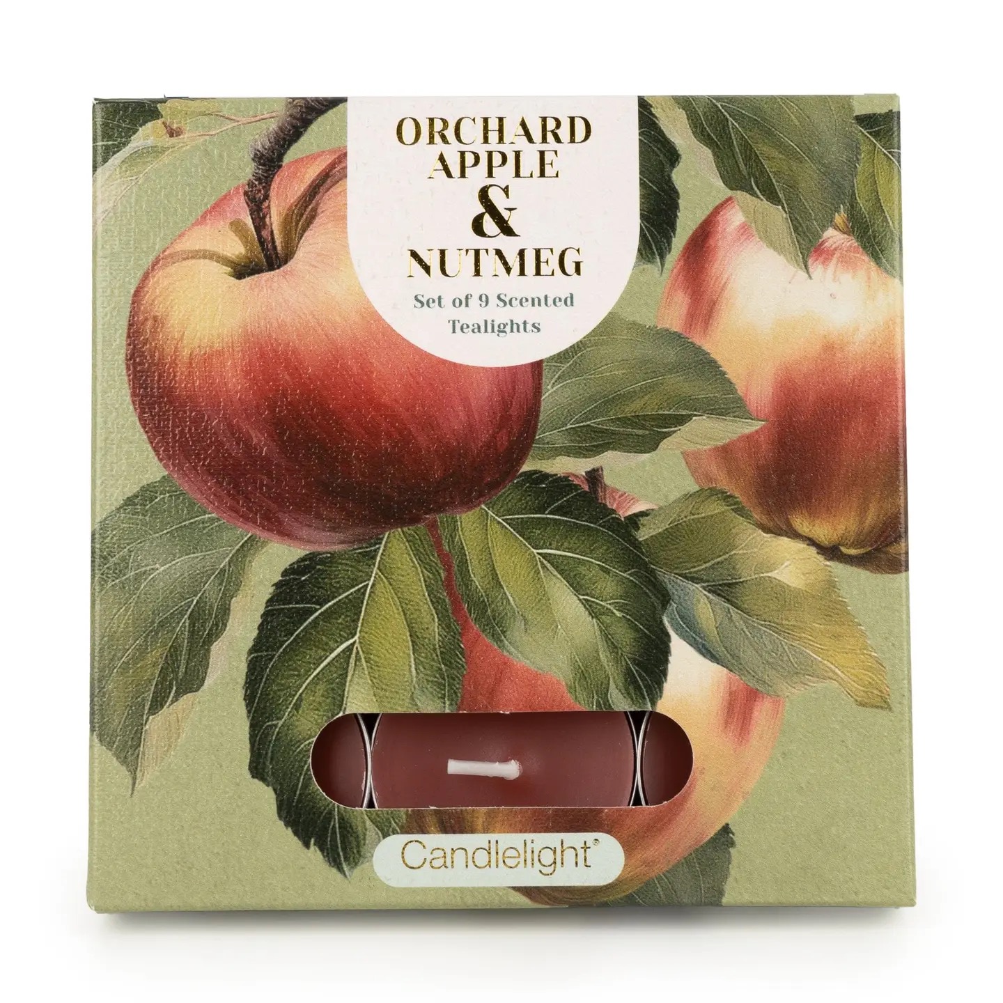 Orchard Apple & Nutmeg Tealights