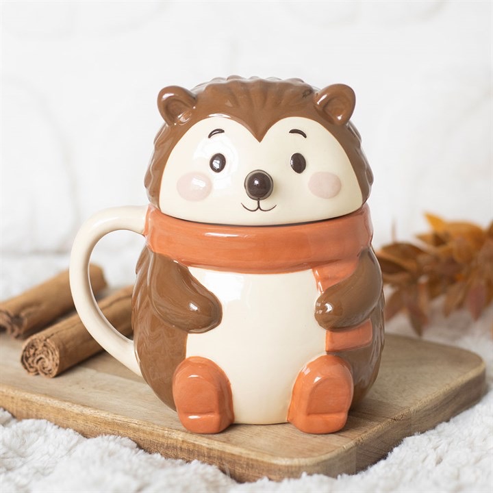 Hedgehog Lidded Mug
