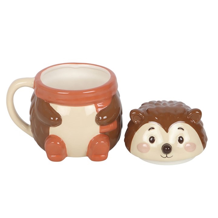 Hedgehog Lidded Mug - Image 2