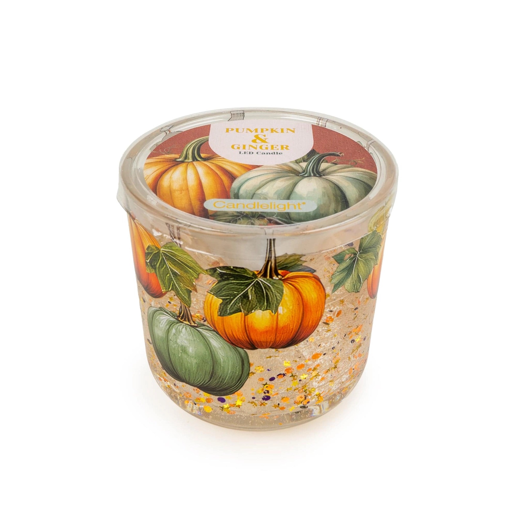LED Pumpkin & Ginger Candle