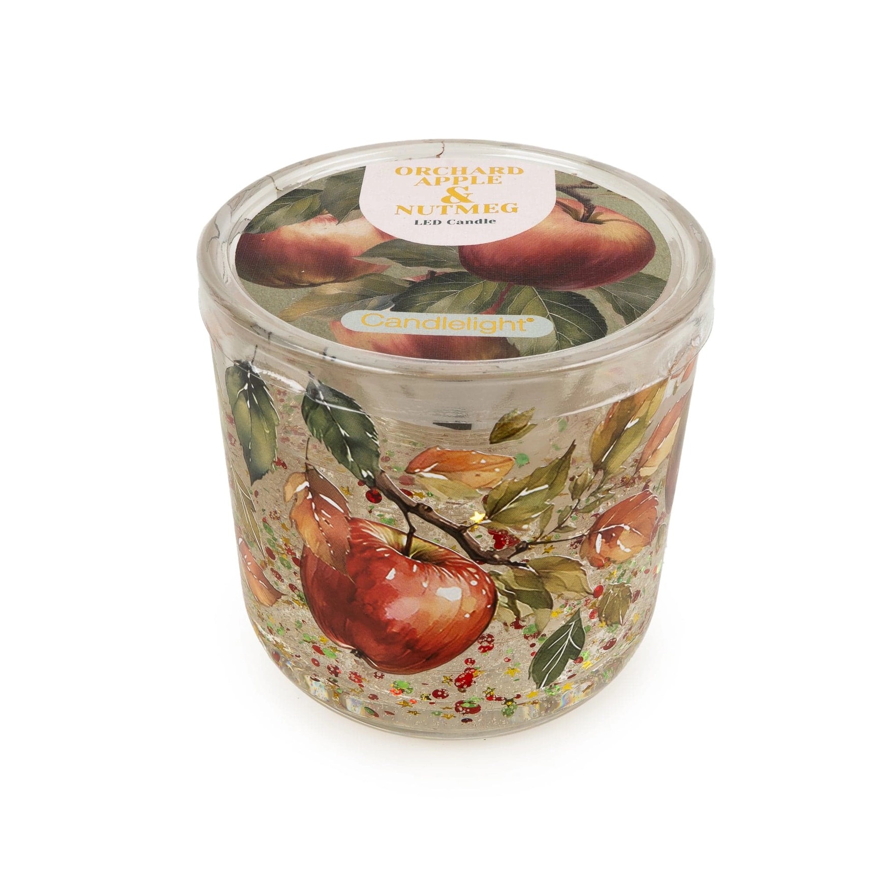 LED Apple & Nutmeg Candle