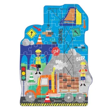 60pc Construction Puzzle - Image 2