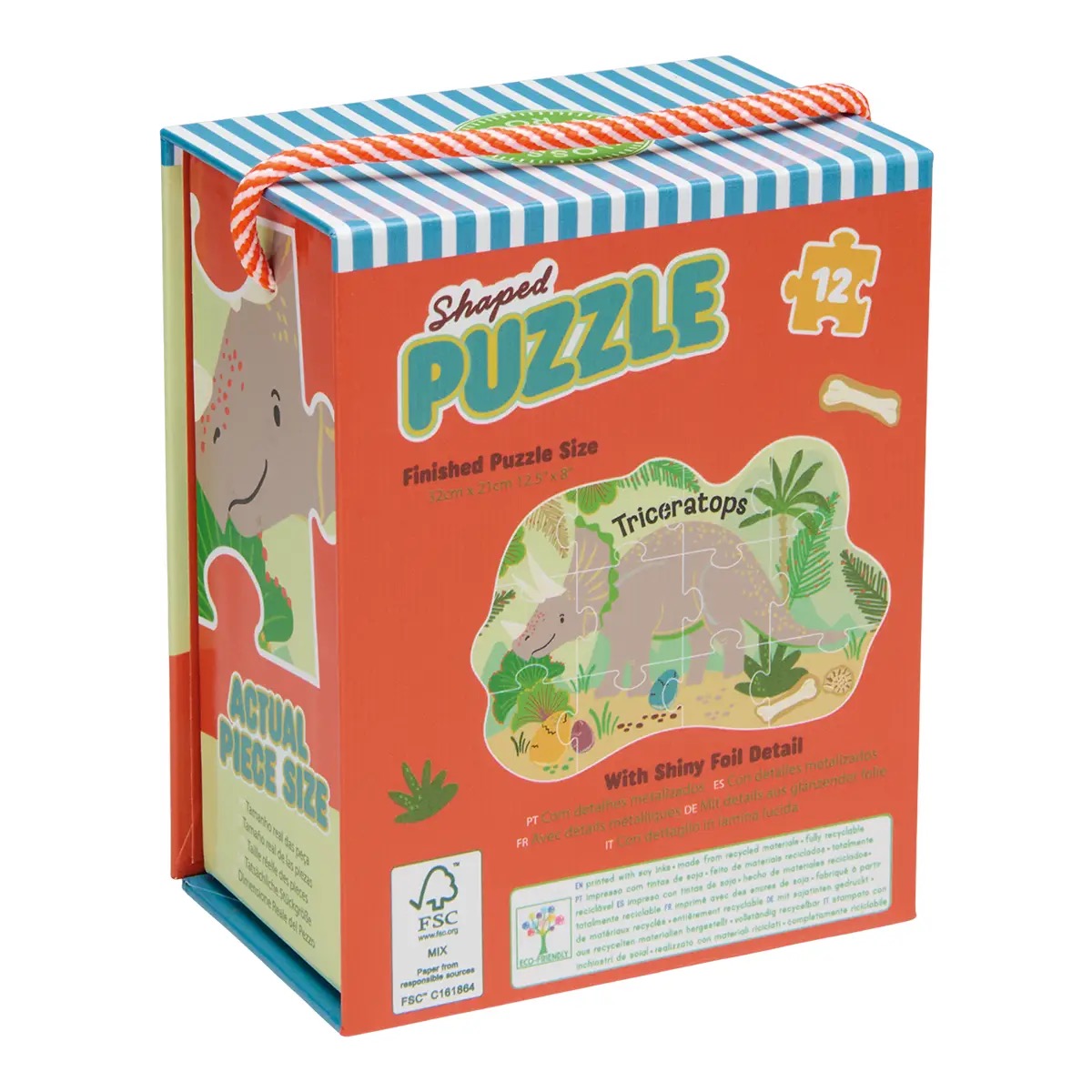 12pc Dino Puzzle - Image 2