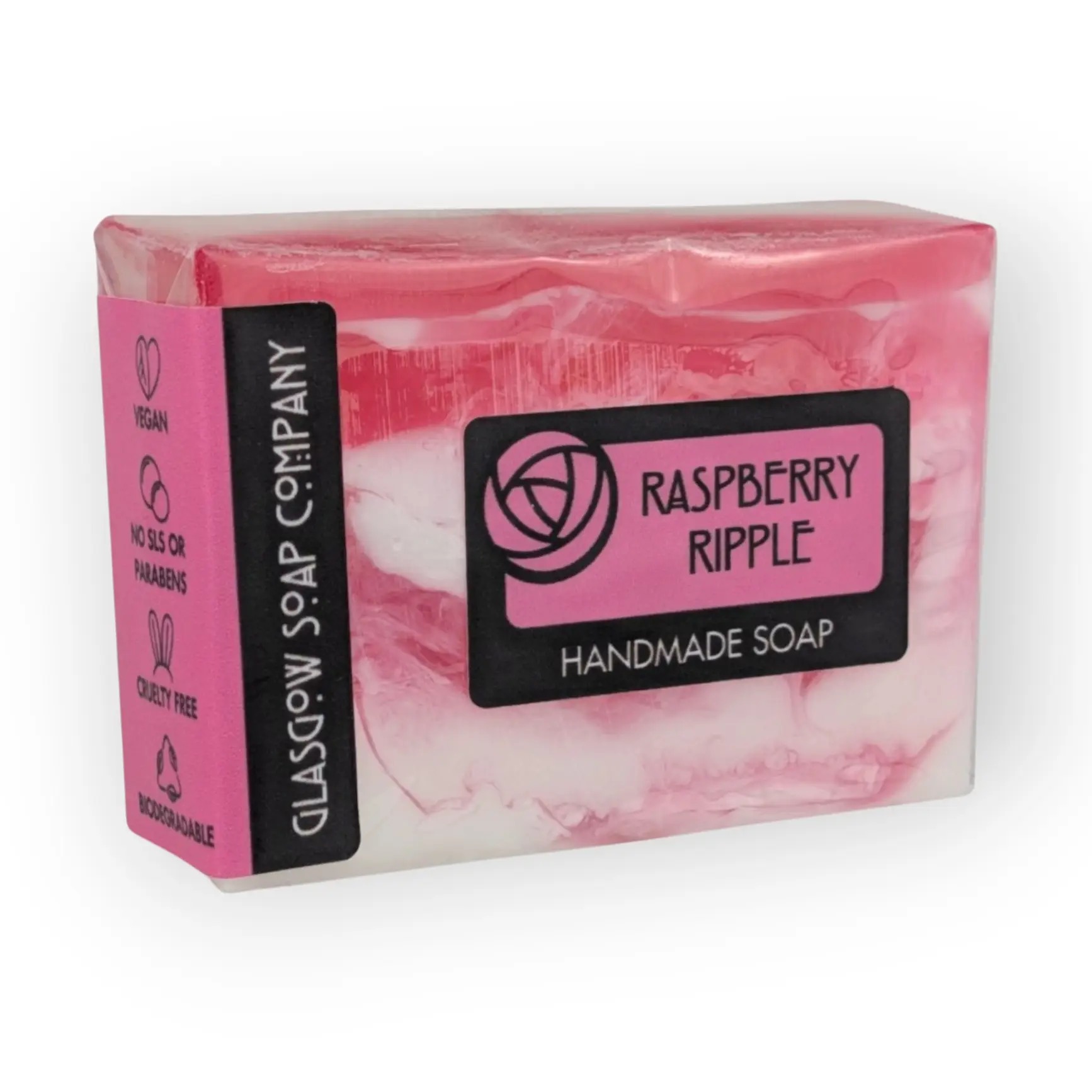 Raspberry Ripple Soap Bar