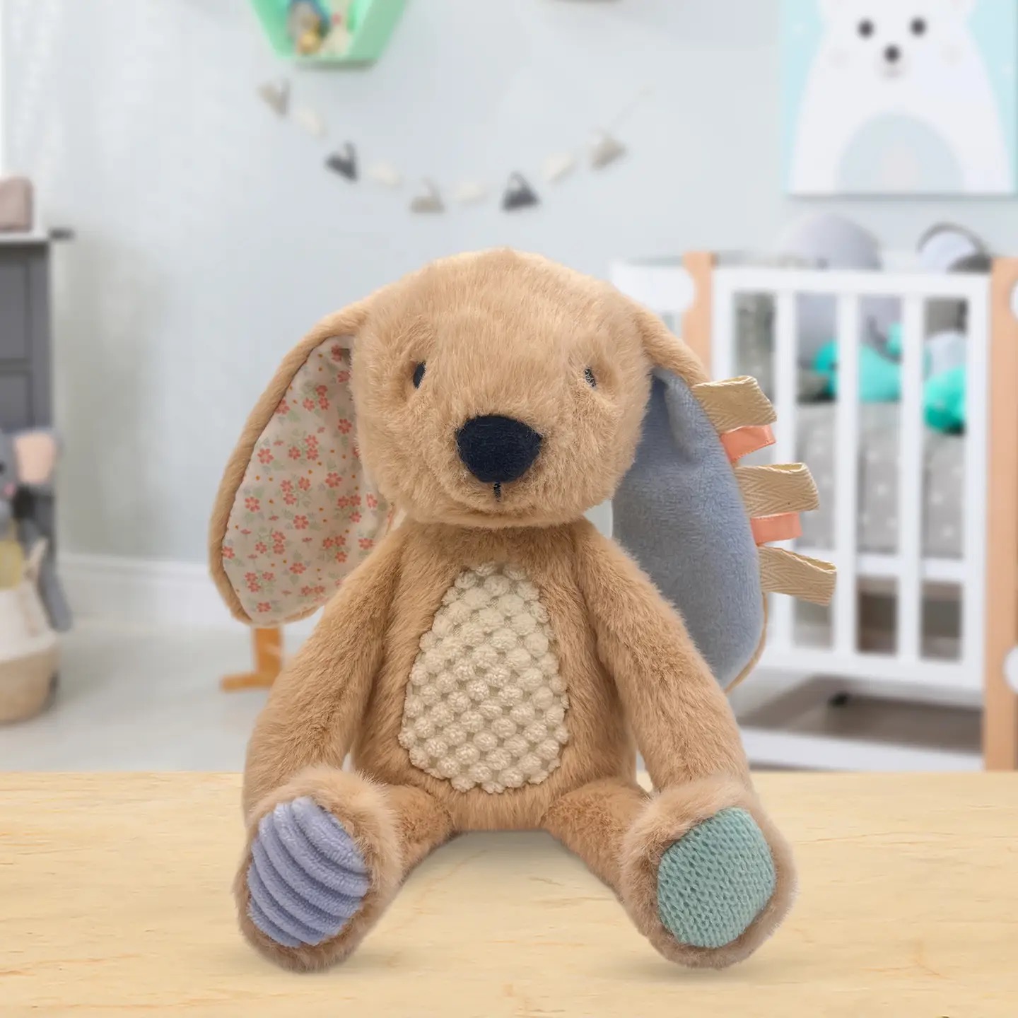 Small Tan Plush Bunny