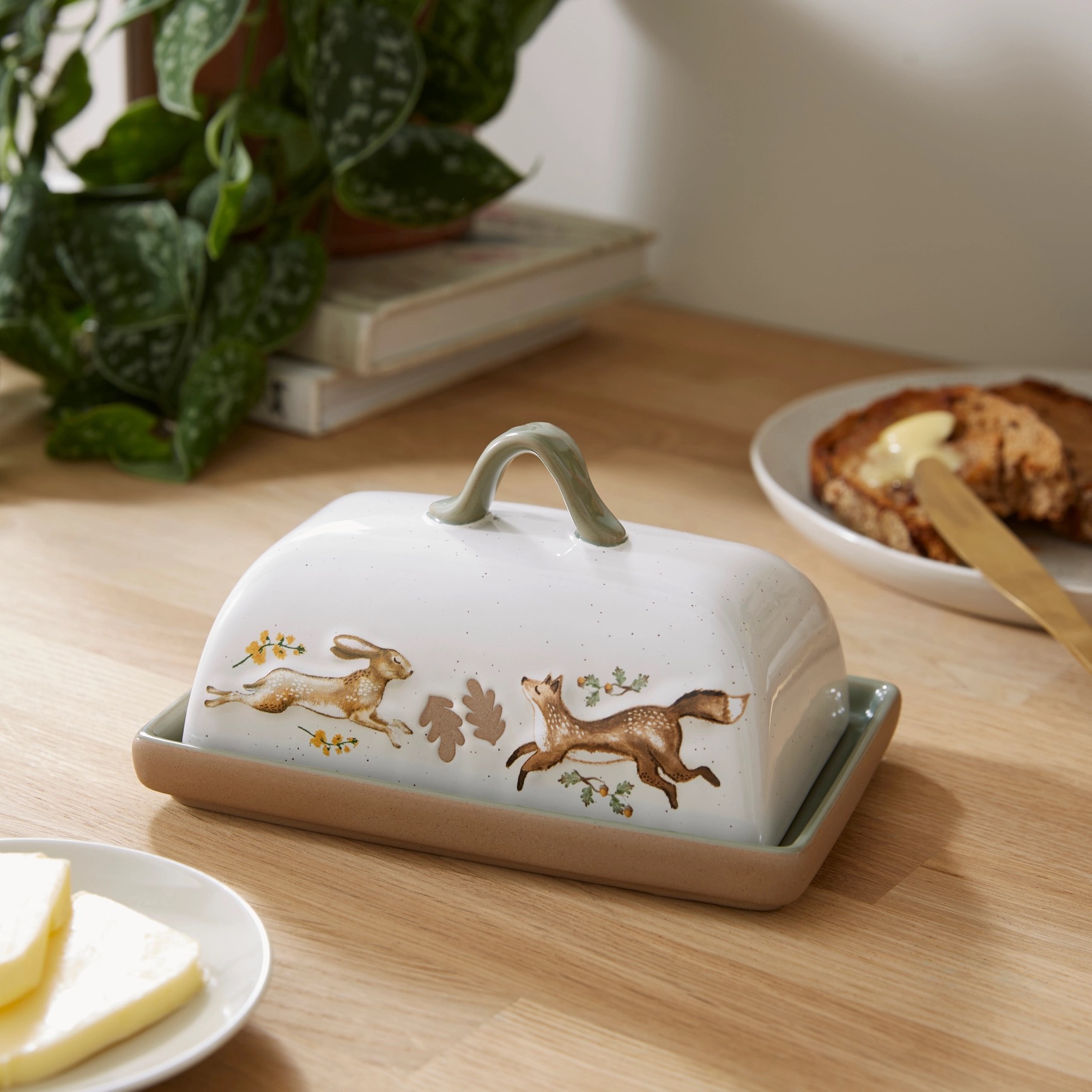 Forest Butter Dish