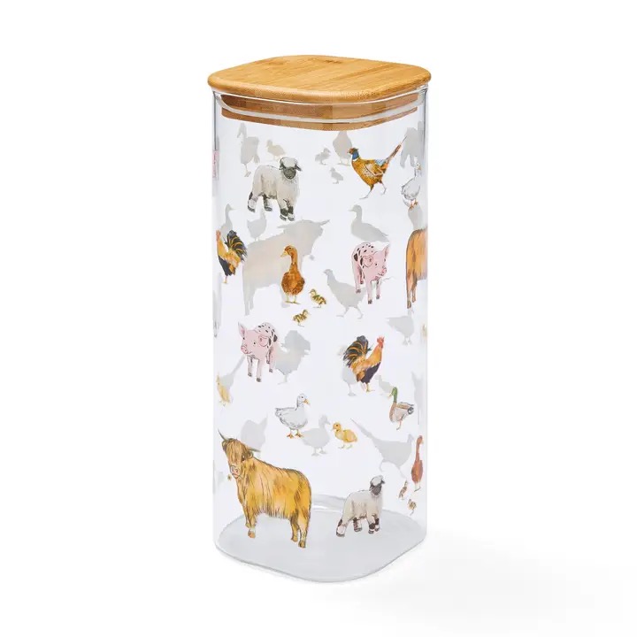2.0l Glass Buttercup Jar