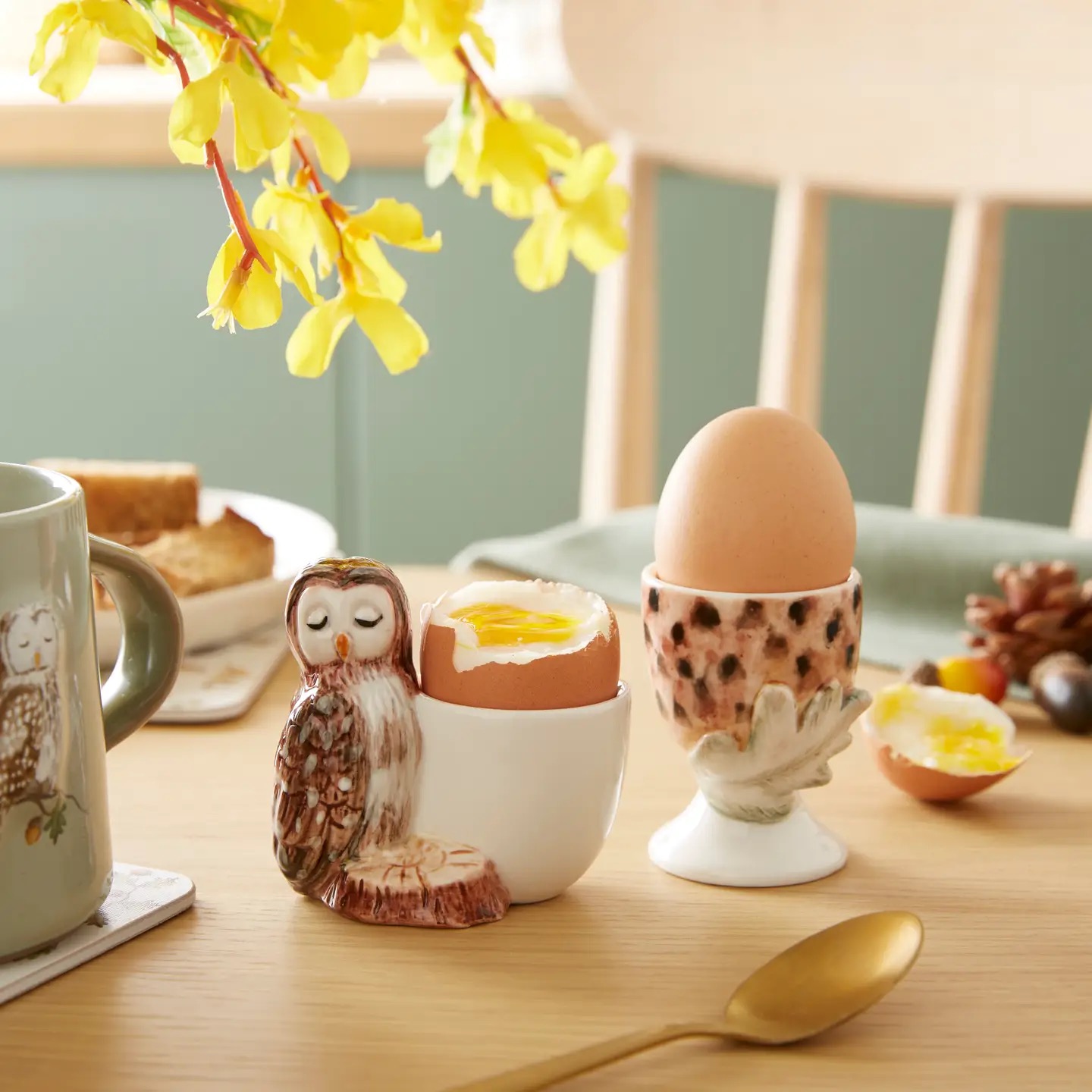 Forest Egg Cup Set