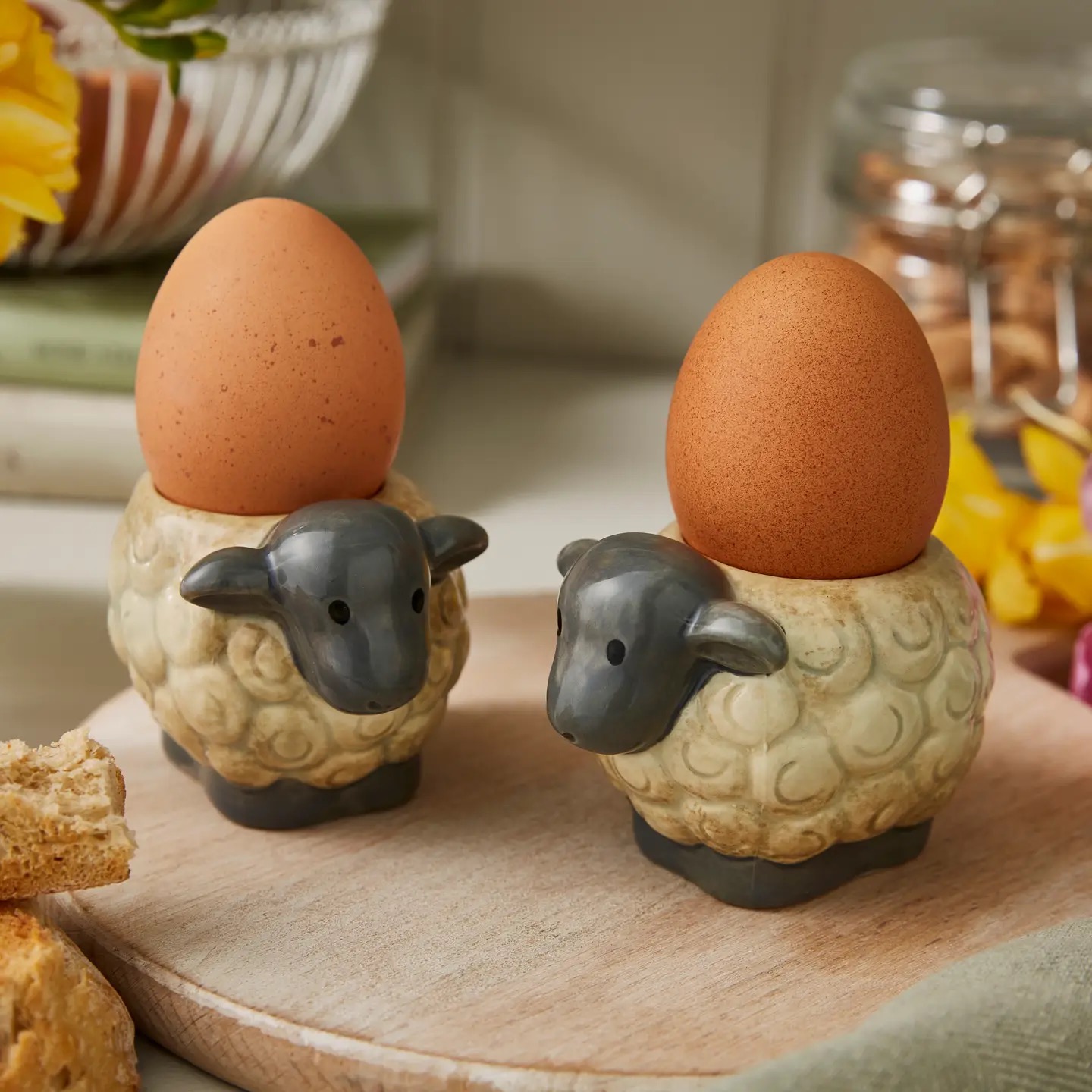 Sheep Egg Cup Set