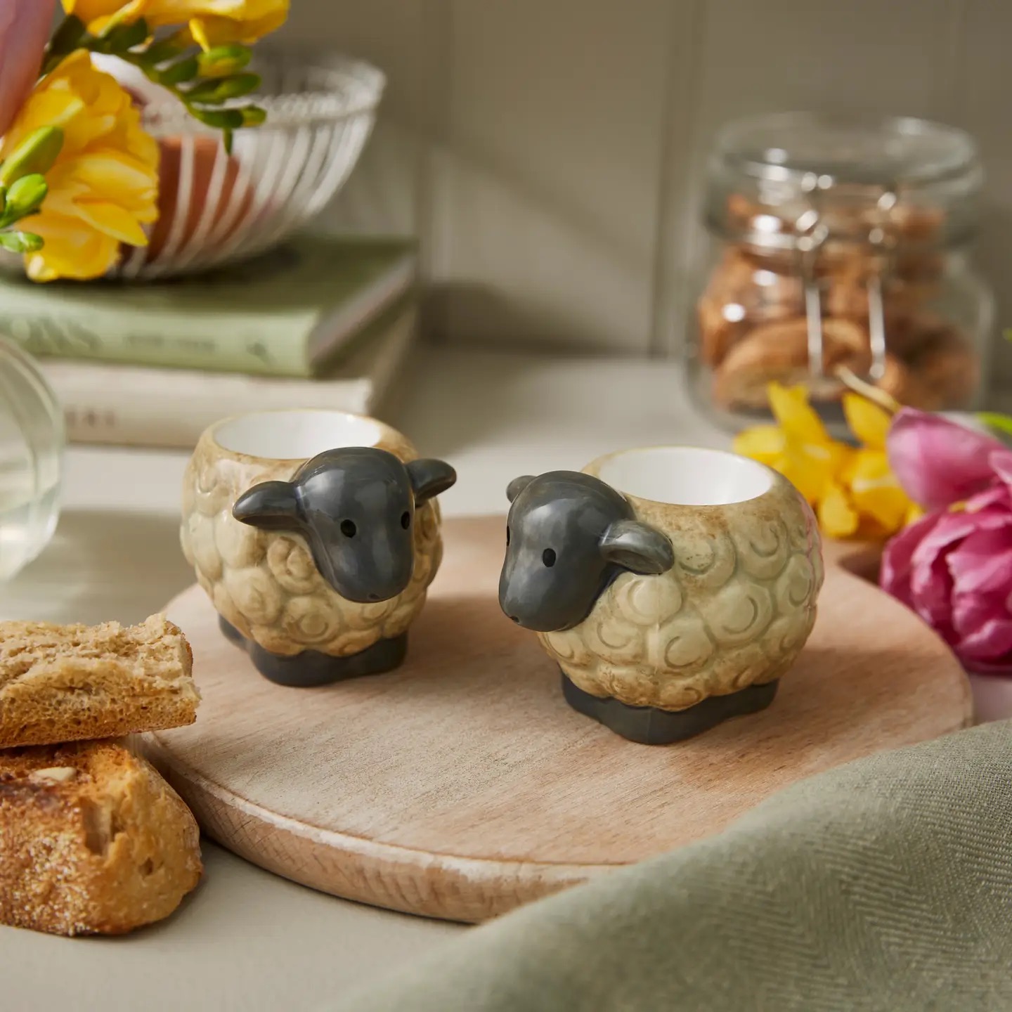 Sheep Egg Cup Set - Image 4