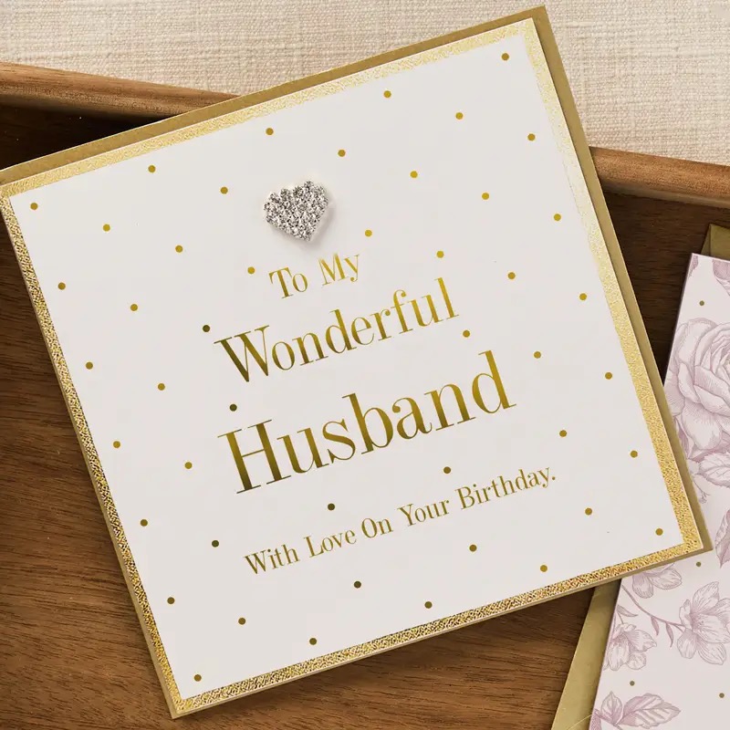 Husband Birthday Card