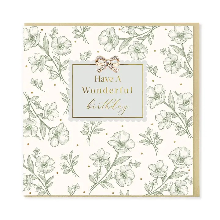 Wonderful Birthday Card