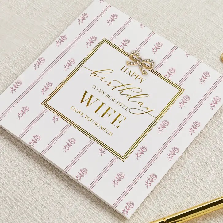Happy Birthday Wife Card