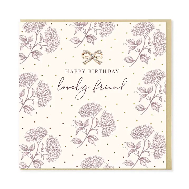 Lovely Friend Birthday Card