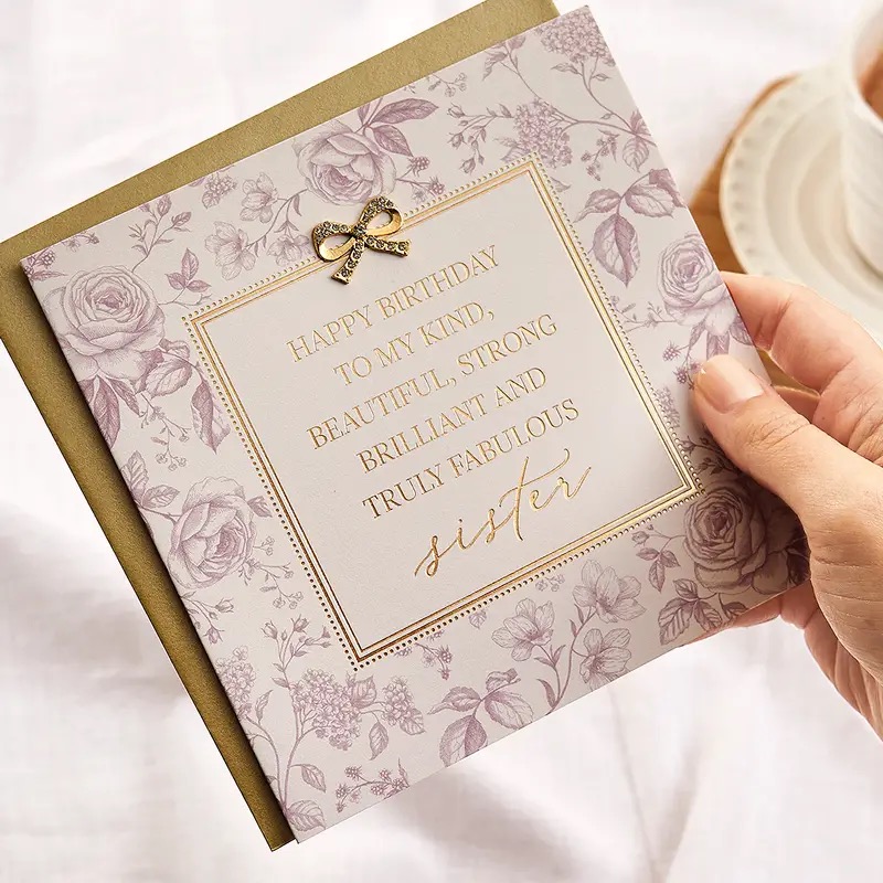Sister Happy Birthday Card