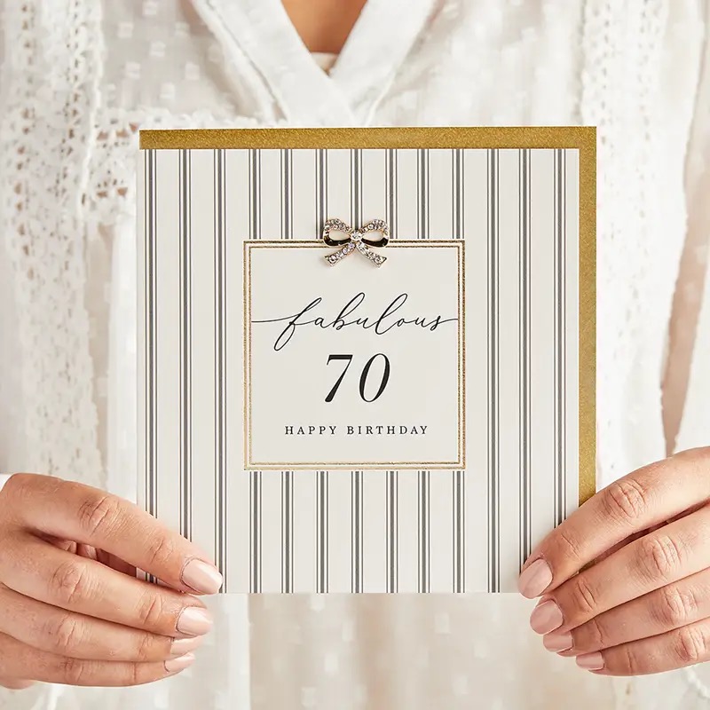 7Oth Happy Birthday Card