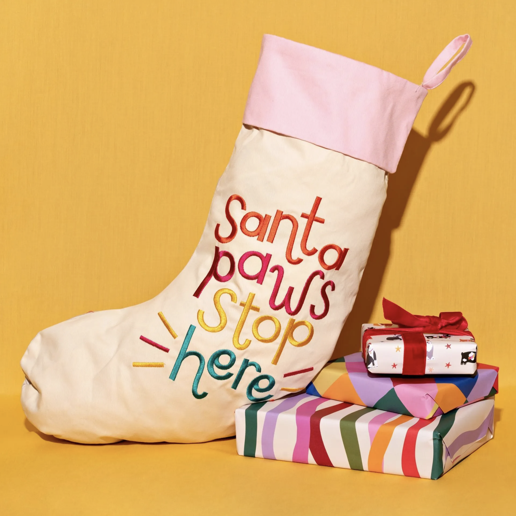 Santa Paws Stocking